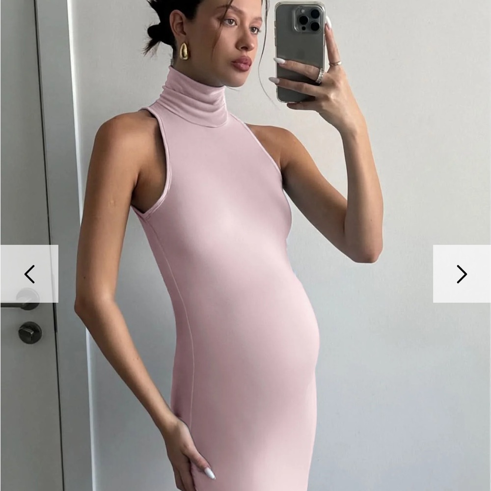Bumpsuit Serena Dress-White
